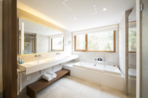 Suite tipo. Imagen cedida por Robinson Club Cala Serena.