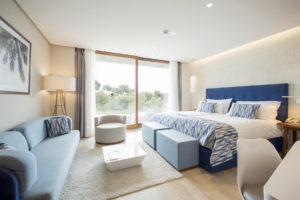 Habitación doble. Imagen cedida por Robinson Club Cala Serena.