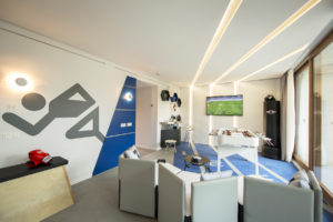 Suite "Sport Lovers". Imagen cedida por Robinson Club Cala Serena.