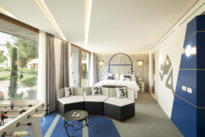 Suite "Sport Lovers". Imagen cedida por Robinson Club Cala Serena.