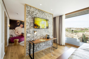 Suite "Great Bacchus". Imagen cedida por Robinson Club Cala Serena.