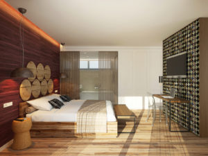 Suite "Great Bacchus". Render 3D del proyecto.